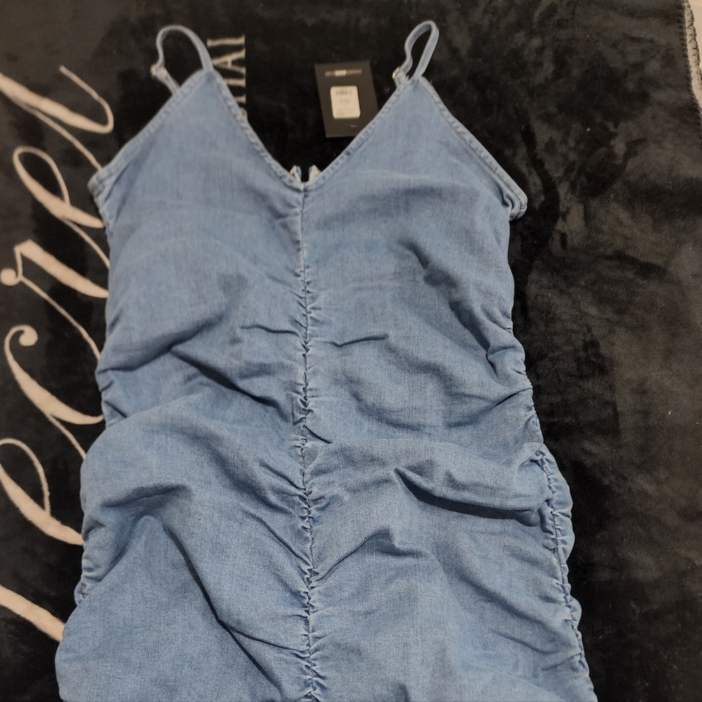 Denim dress